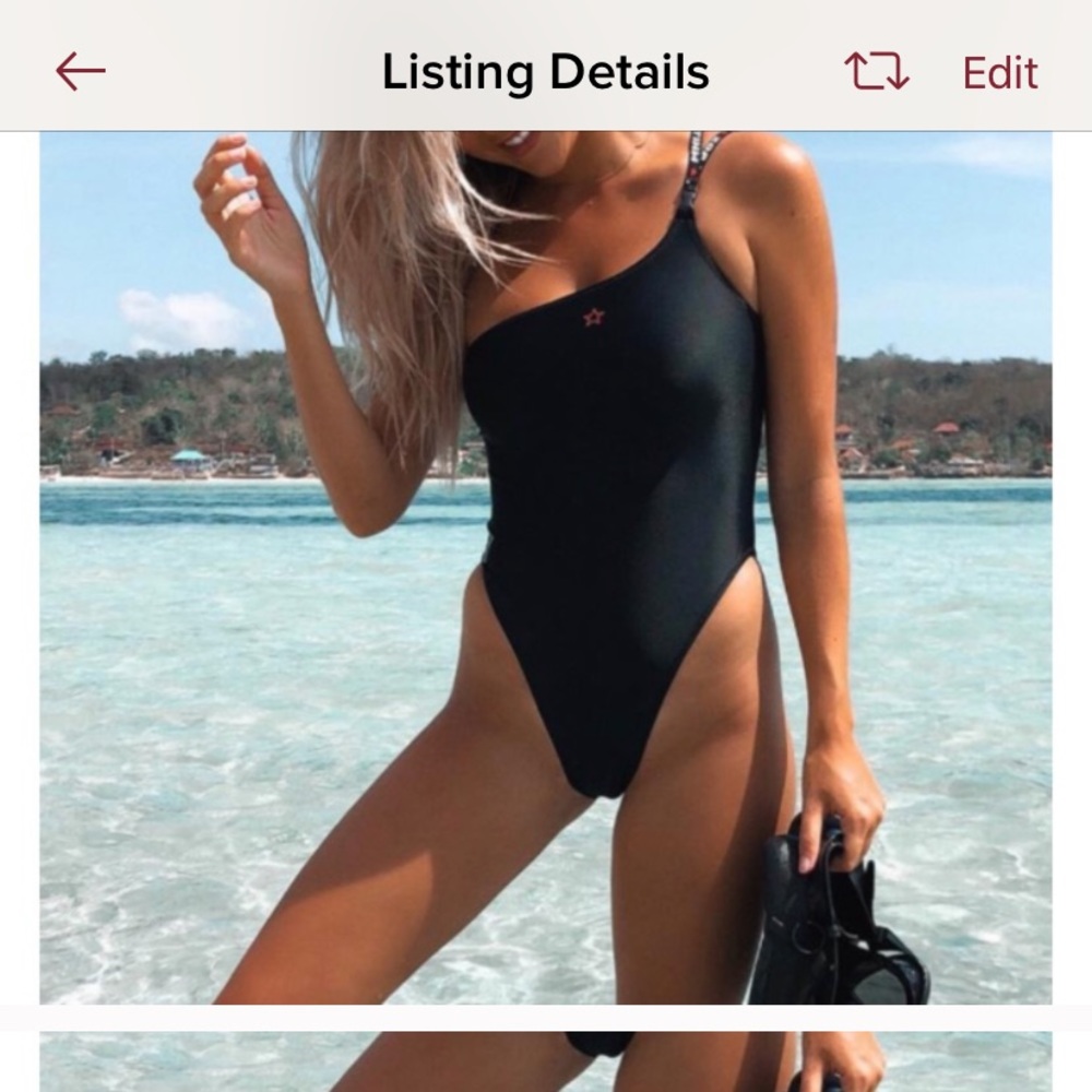Cross body swimsuit!